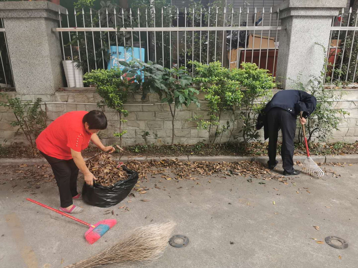 自由星城维护园区环境
